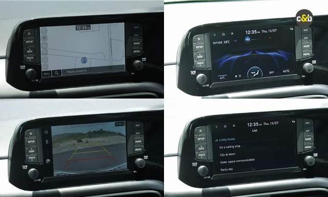 Hyundai Exter Display Hyundai Exter Display