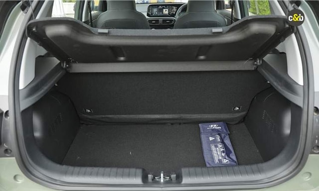 Hyundai Exter Bootspace Hyundai Exter Bootspace