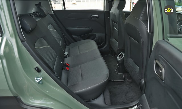 Hyundai Exter Rear Seat Hyundai Exter Rear Seat
