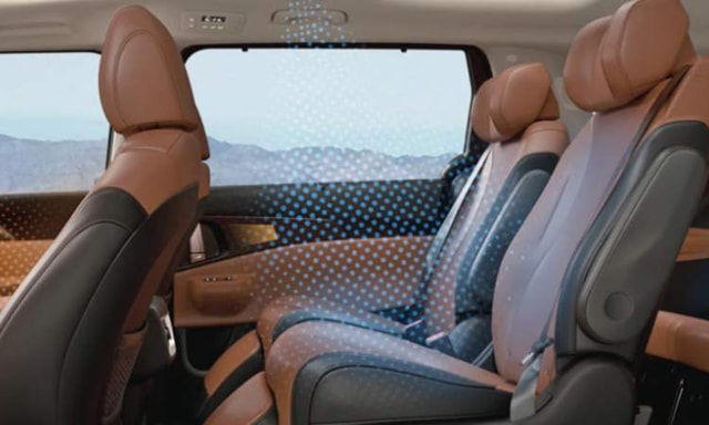 Kia Carnival Rearseat Kia Carnival Rearseat