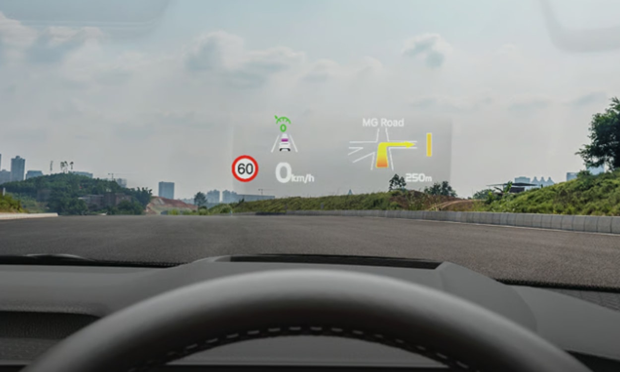 Kia Carnival Headsup Display Kia Carnival Headsup Display