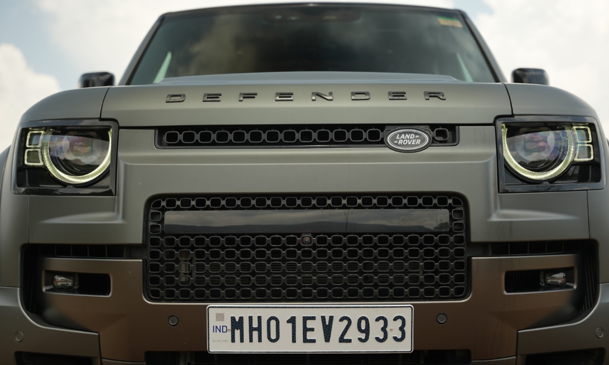 Land Rover Defender Front View Land Rover Defender Front View