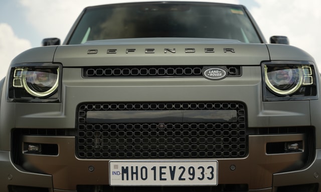 Land Rover Defender Front View Land Rover Defender Front View