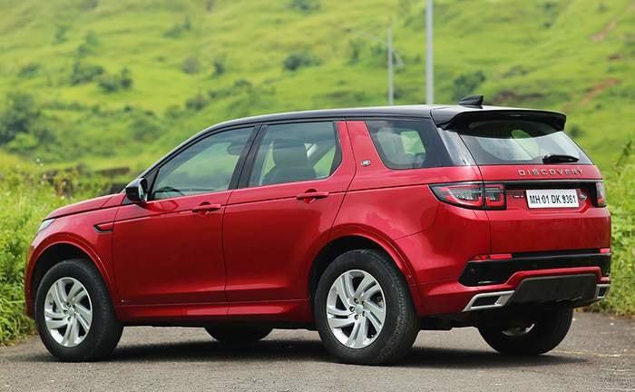 Land Rover Discovery Sport Rearview Land Rover Discovery Sport Rearview images