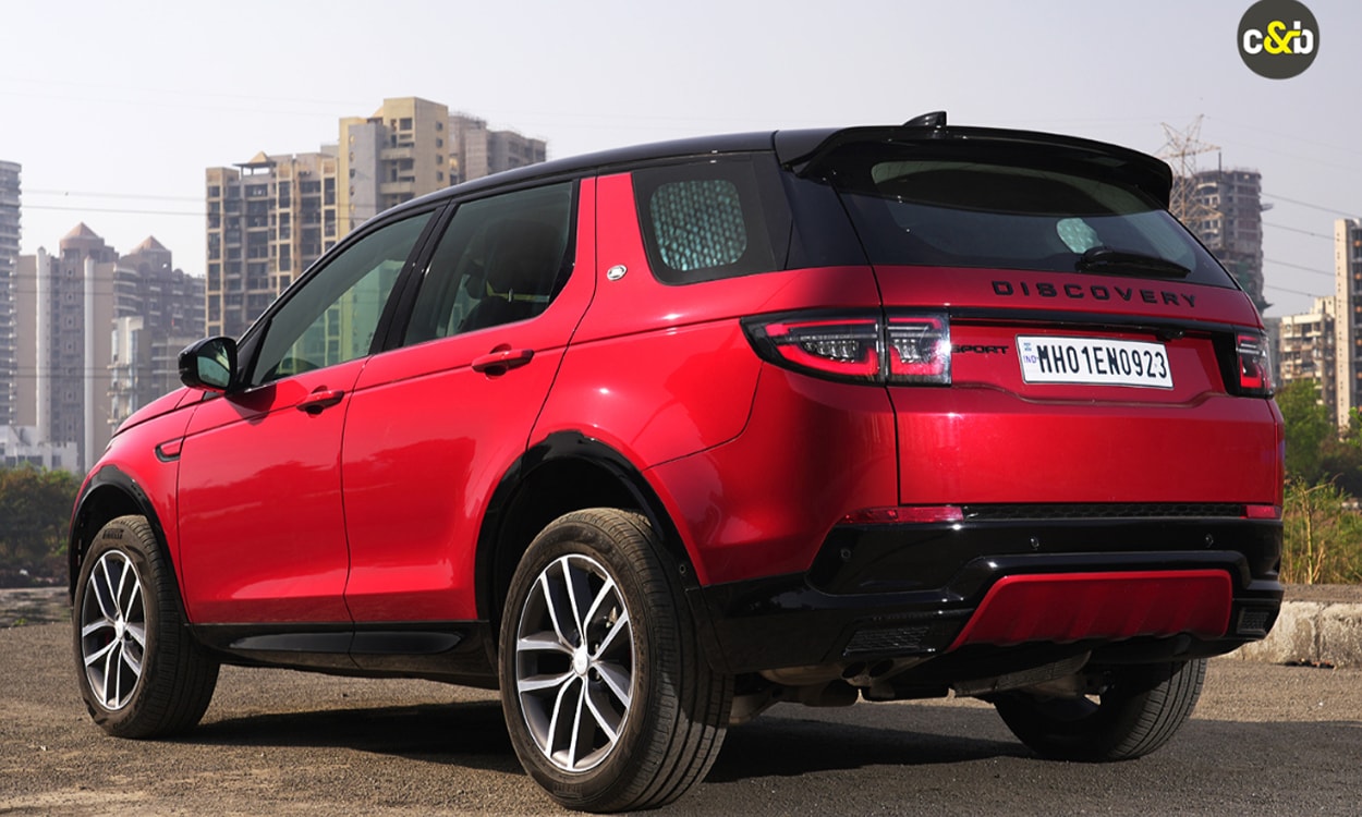Land Rover Discovery Sport Rear Look Land Rover Discovery Sport Rear Look images