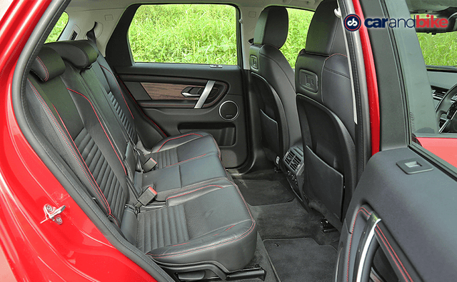 Land Rover Discovery Sport Rear Seating Space Land Rover Discovery Sport Rear Seating Space