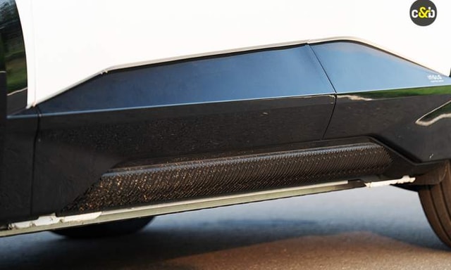 Mahindra Be 6 Footrest Whitw Mahindra Be 6 Footrest Whitw