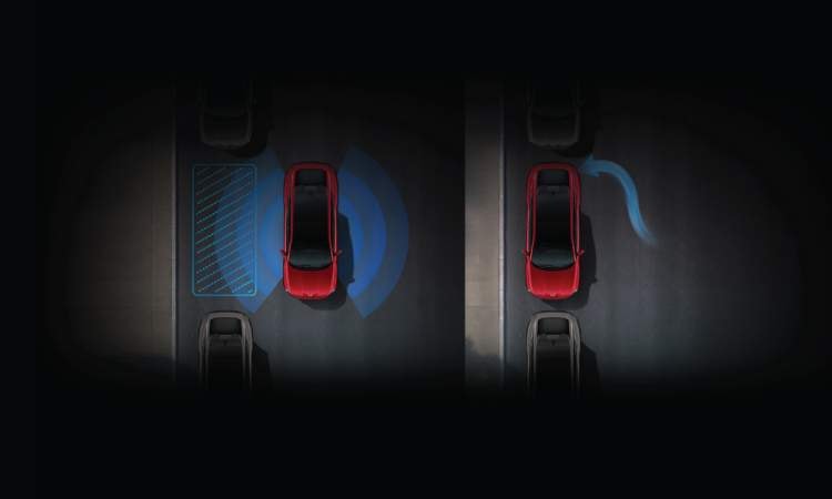 mahindra xev 9e parking mahindra xev 9e parking images