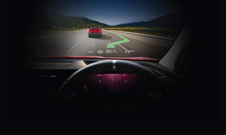 mahindra xev 9e view from top mahindra xev 9e view from top images