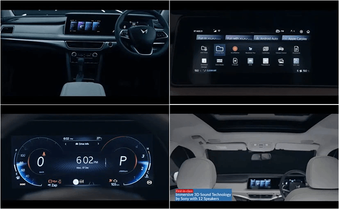Mahindra Xuv700 Interior Mahindra Xuv700 Interior