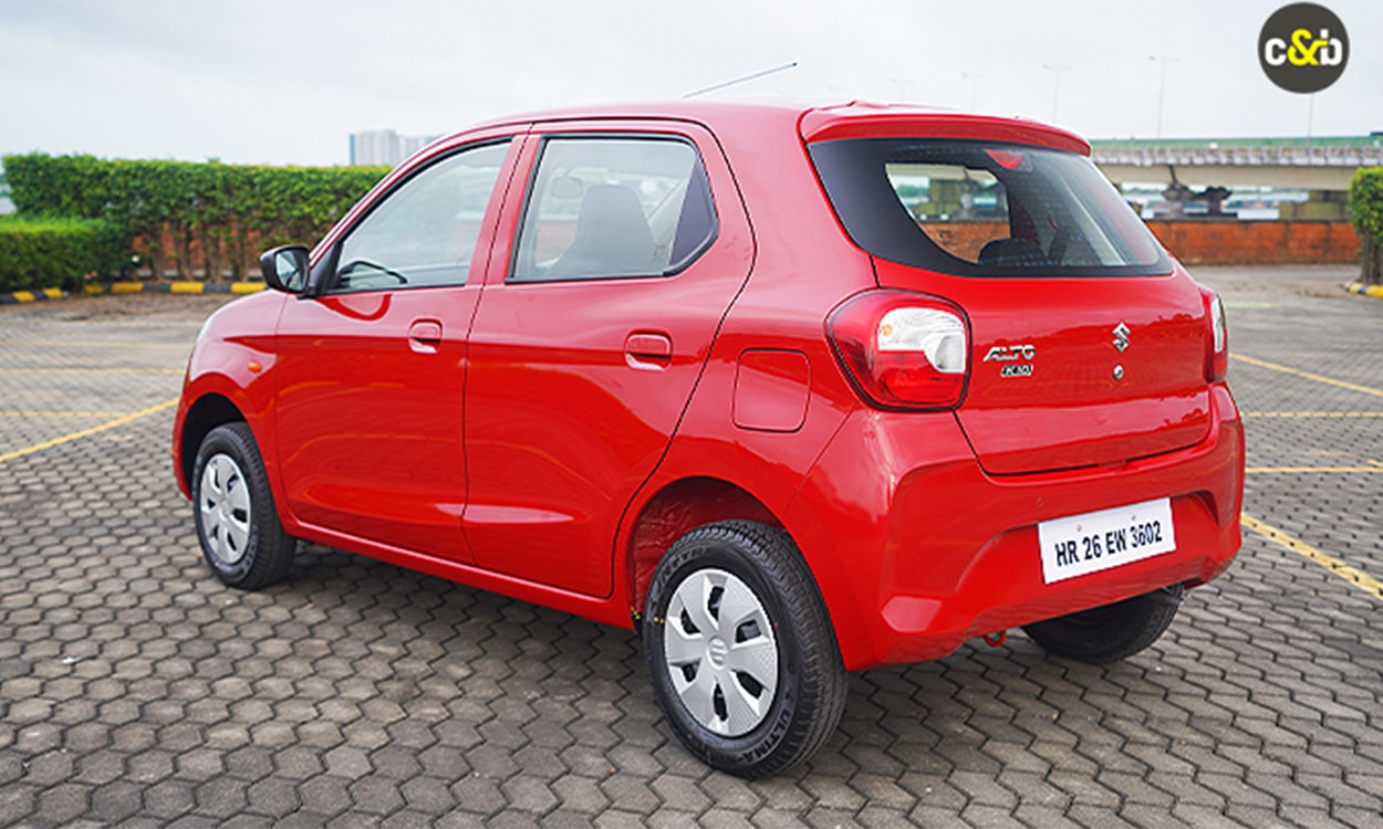 Maruti Suzuki Alto K10 Wheels Rearlook Maruti Suzuki Alto K10 Wheels Rearlook