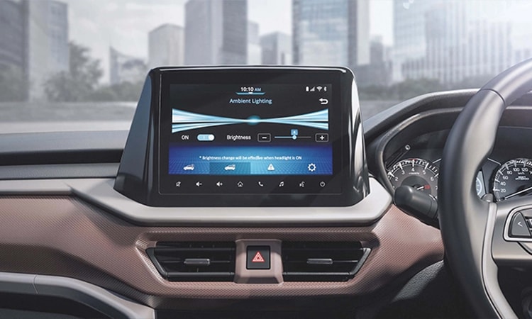 Maruti suzuki brezza display Maruti suzuki brezza display images