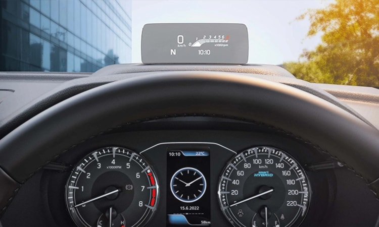 Maruti suzuki brezza headup display Maruti suzuki brezza headup display images