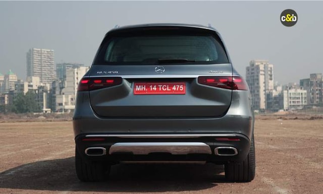 Mercedes Benz Gls Rear View Mercedes Benz Gls Rear View