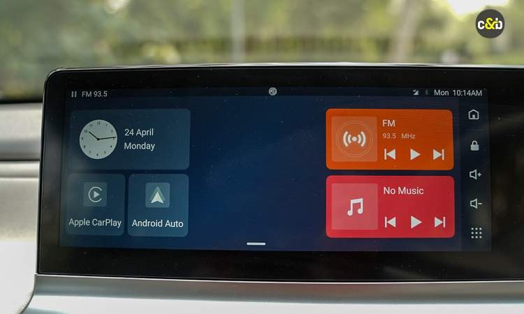 Mg Comet Interior Driver Infotainment Panel Mg Comet Interior Driver Infotainment Panel