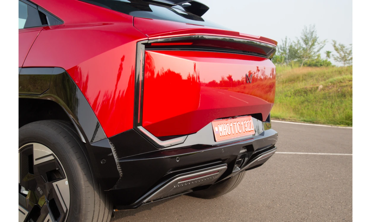 Mahindra Be 6 Rear Design Mahindra Be 6 Rear Design images