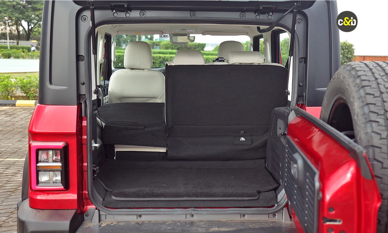 Mahindra Thar Roxx Foldable Rear Seats Mahindra Thar Roxx Foldable Rear Seats images