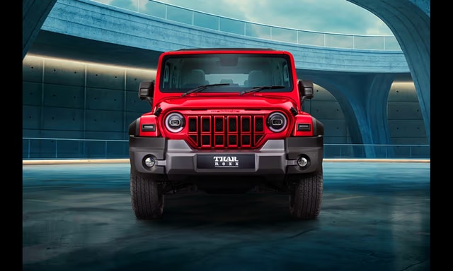 Mahindra Thar Roxx Frontlook Mahindra Thar Roxx Frontlook