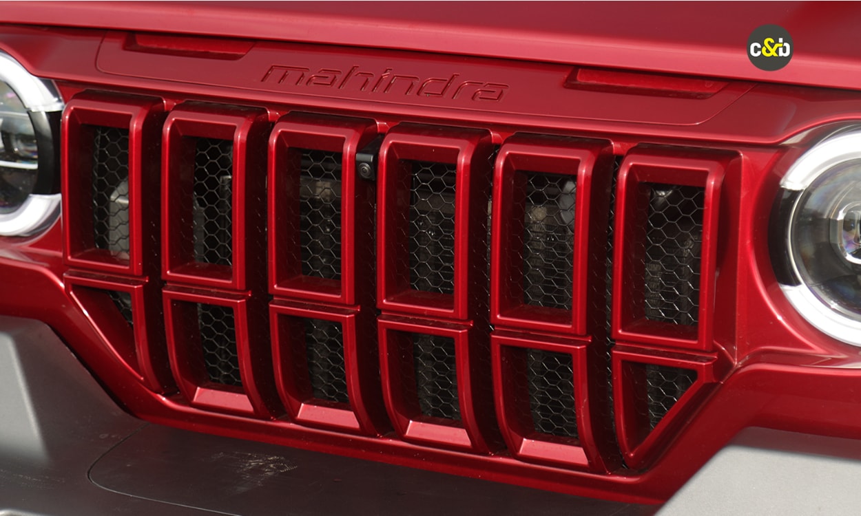 Mahindra Thar Roxx Grille Mahindra Thar Roxx Grille images