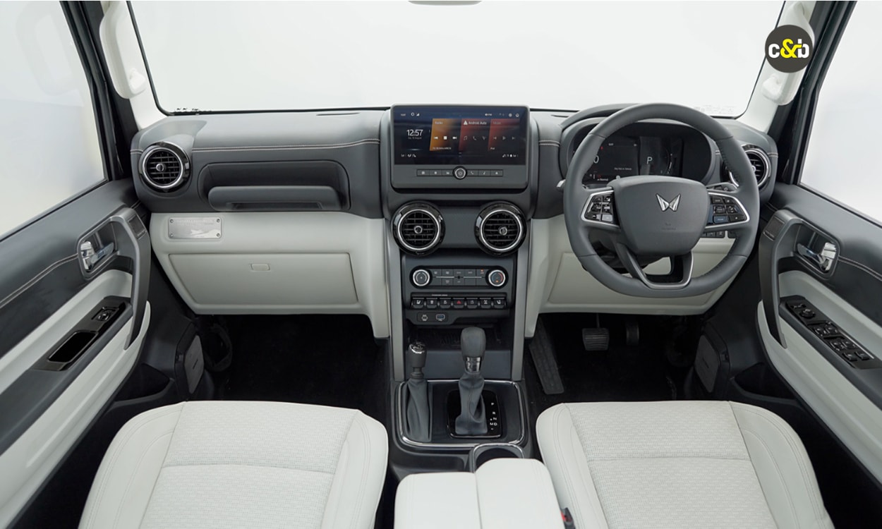 Mahindra thar roxx dashboard Mahindra thar roxx dashboard images