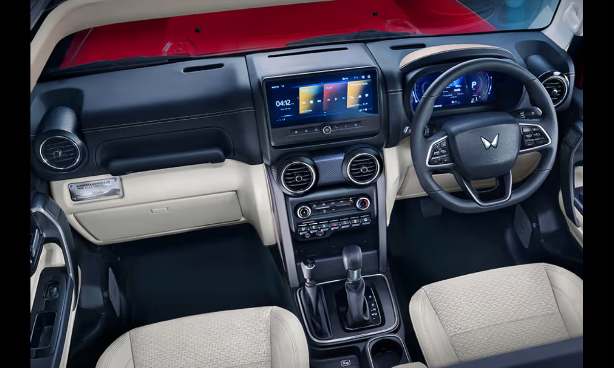 Mahindra thar roxx interior Image 2 Mahindra thar roxx interior Image 2 images