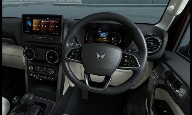 Mahindra Thar Roxx Steering Mahindra Thar Roxx Steering