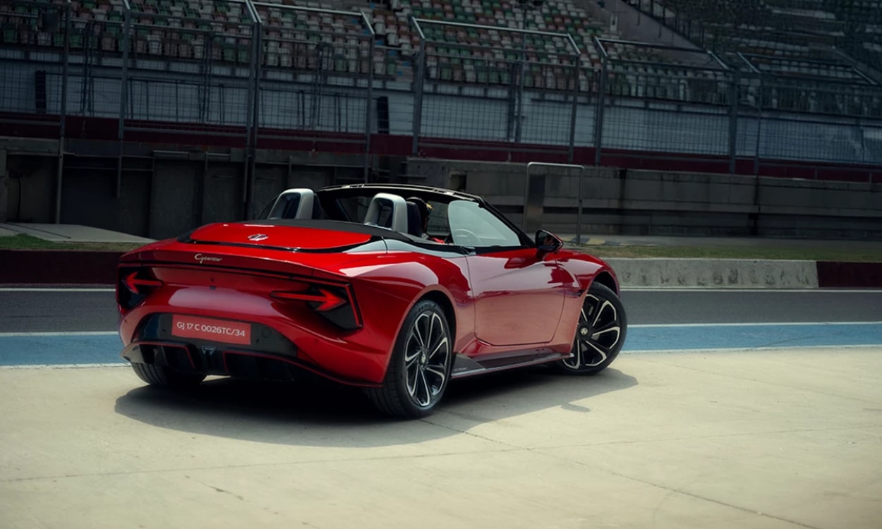 Mg Cyberster Rideview 13 Mg Cyberster Rideview 13 images