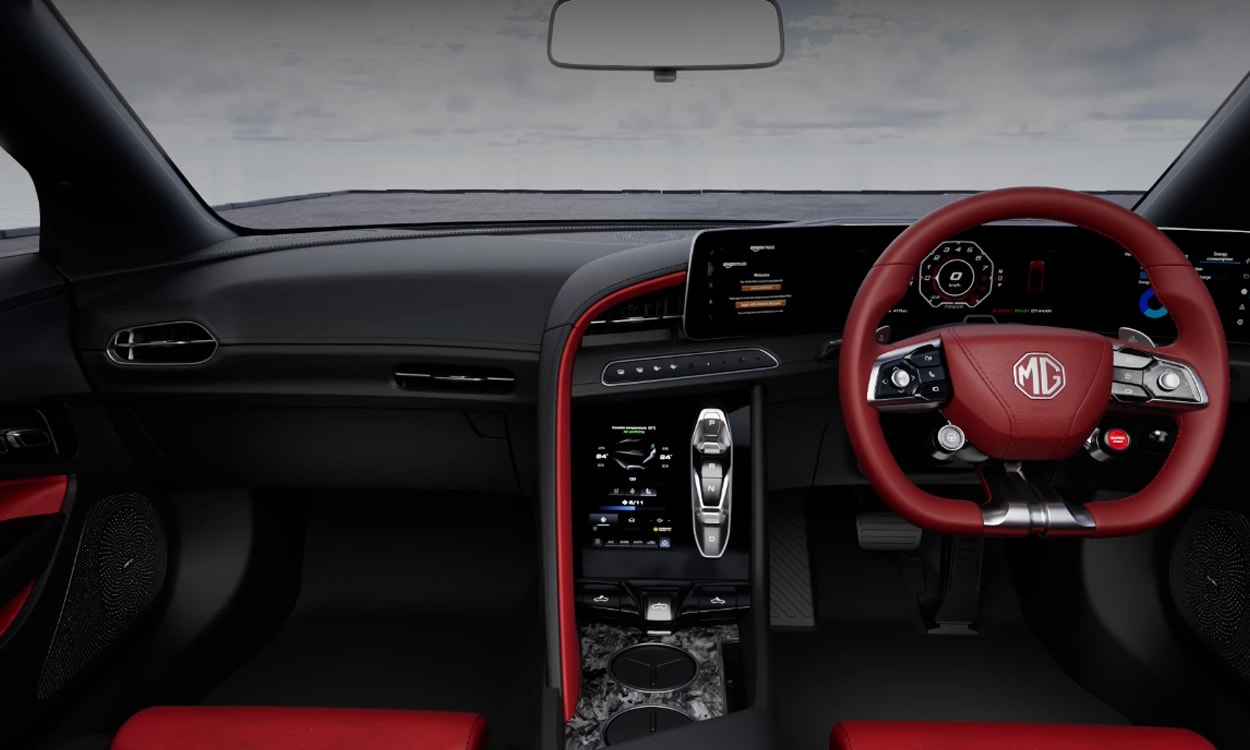 Mg Cyberster Hotspot Interior Mg Cyberster Hotspot Interior images