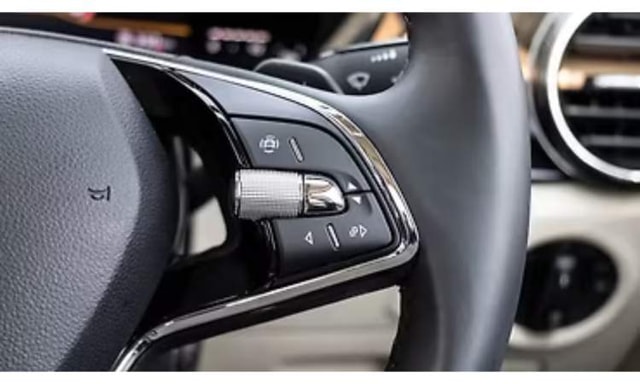 Skoda Slavia Interior Right Steering Mounted Controls Skoda Slavia Interior Right Steering Mounted Controls