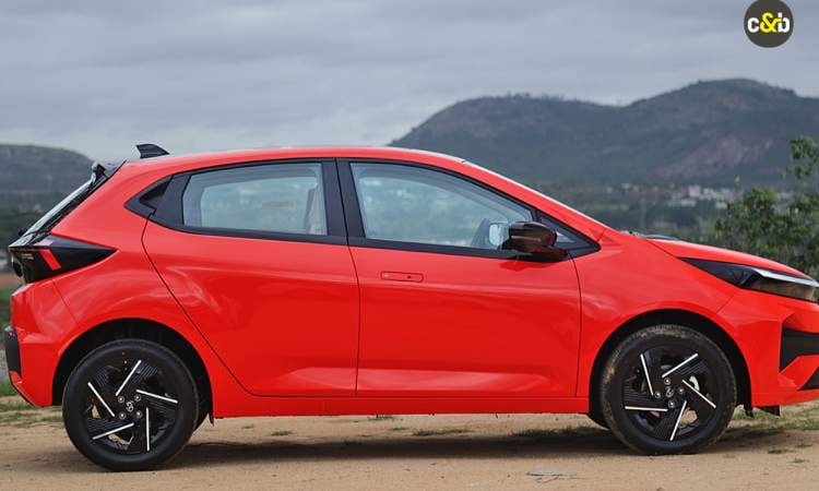 Tata Altroz Facelift Sideview Tata Altroz Facelift Sideview