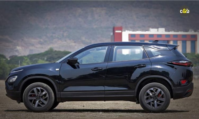 Tata Harrier Sideview Tata Harrier Sideview