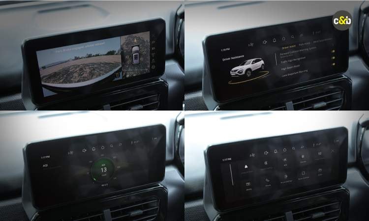 Tata Harrier Display Tata Harrier Display