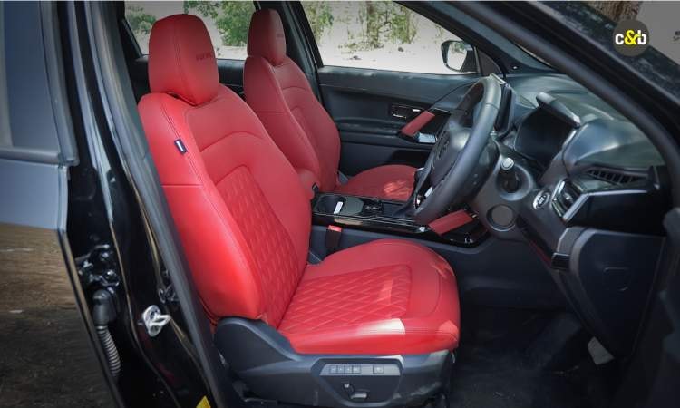 Tata Harrier Front Seat Tata Harrier Front Seat
