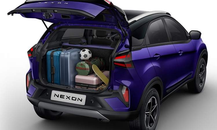 2023 tata nexon 350 L Boot Space 2023 tata nexon 350 L Boot Space images