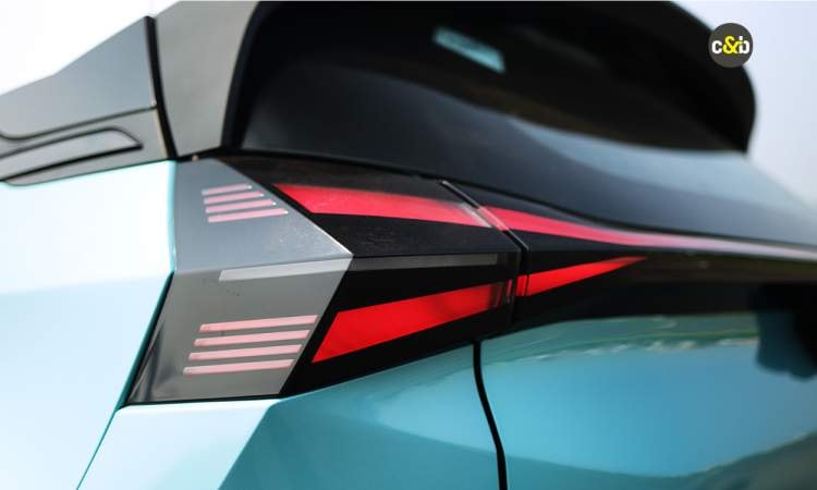 Tata Nexon cng Taillight Tata Nexon cng Taillight images