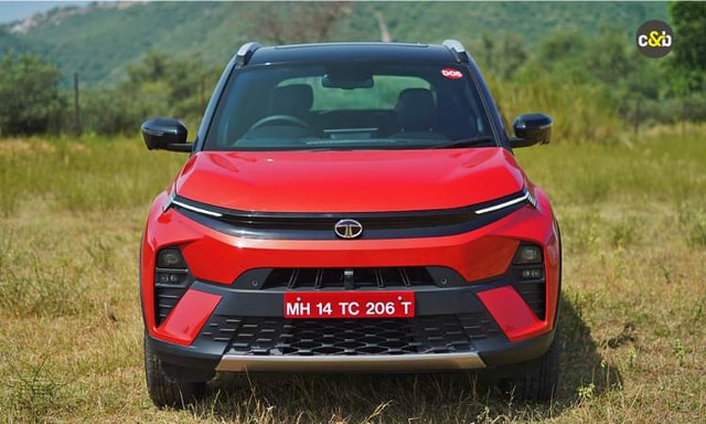 Tata Nexon Frontview Tata Nexon Frontview
