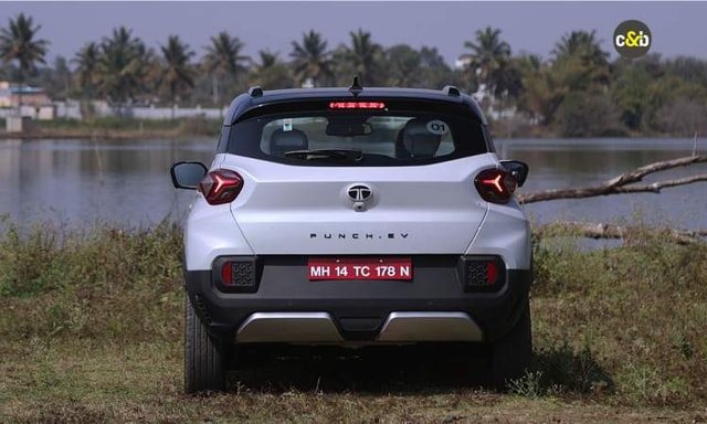 Tata Punch Ev Rearview Tata Punch Ev Rearview
