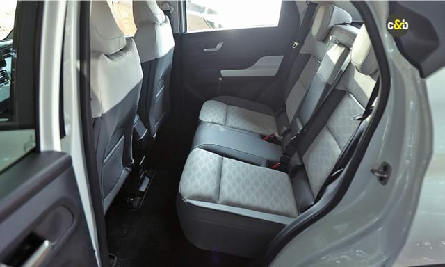 Tata Punch Ev Rear Seats Tata Punch Ev Rear Seats