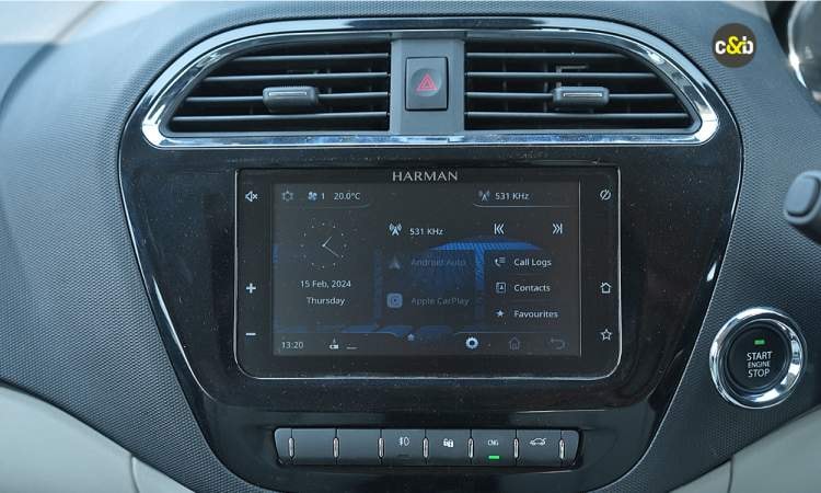 Tata Tigor Icng Display Tata Tigor Icng Display