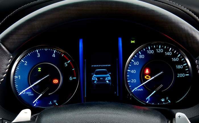 2021 Toyota Fortuner Cool Blue Combimeter Theme 2021 Toyota Fortuner Cool Blue Combimeter Theme images