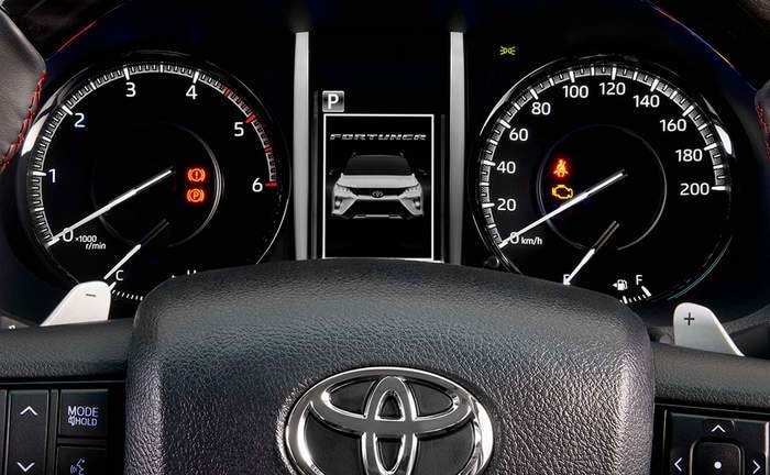 2021 Toyota Fortuner Legender Black Dial Combimeter 2021 Toyota Fortuner Legender Black Dial Combimeter images