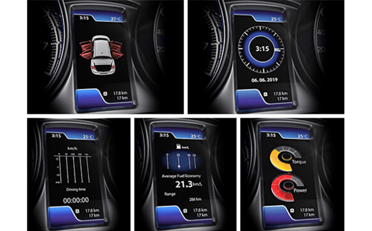 Interactive TFT Multiinfo Display Interactive TFT Multiinfo Display