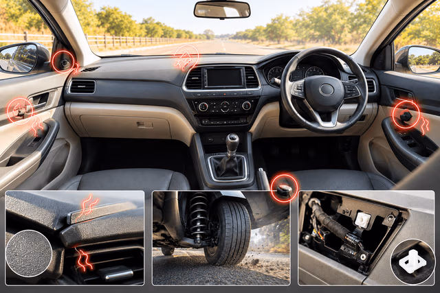 Why Some Cars Develop Cabin Rattles Faster Than Others Why Some Cars Develop Cabin Rattles Faster Than Others