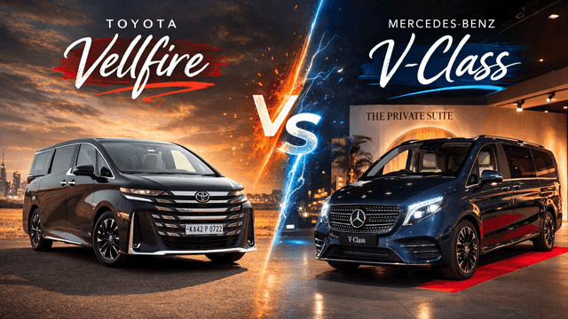 New Mercedes-Benz V-Class Vs Toyota Vellfire: The Luxury Van Showdown New Mercedes-Benz V-Class Vs Toyota Vellfire: The Luxury Van Showdown
