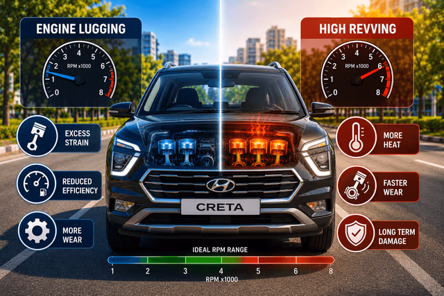 Engine Lugging vs High Revving: Which Habit Causes More Long-Term Engine Damage Engine Lugging vs High Revving: Which Habit Causes More Long-Term Engine Damage