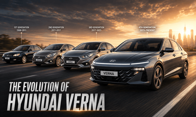 The Evolution Of The Hyundai Verna: From Budget Sedan To Premium Performer The Evolution Of The Hyundai Verna: From Budget Sedan To Premium Performer