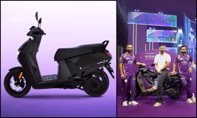 Hero Vida VX2 Plus KKR Limited Edition Launched At Rs 1.16 Lakh Hero Vida VX2 Plus KKR Limited Edition Launched At Rs 1.16 Lakh