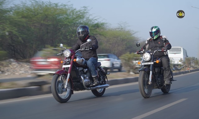 Jawa 350 vs Royal Enfield Bullet 350 Comparison Review: In Pictures Jawa 350 vs Royal Enfield Bullet 350 Comparison Review: In Pictures
