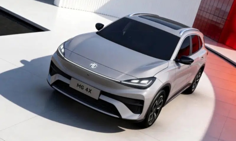 MG 4X SUV Revealed As Creta-Sized EV With Over 500 KM Range MG 4X SUV Revealed As Creta-Sized EV With Over 500 KM Range