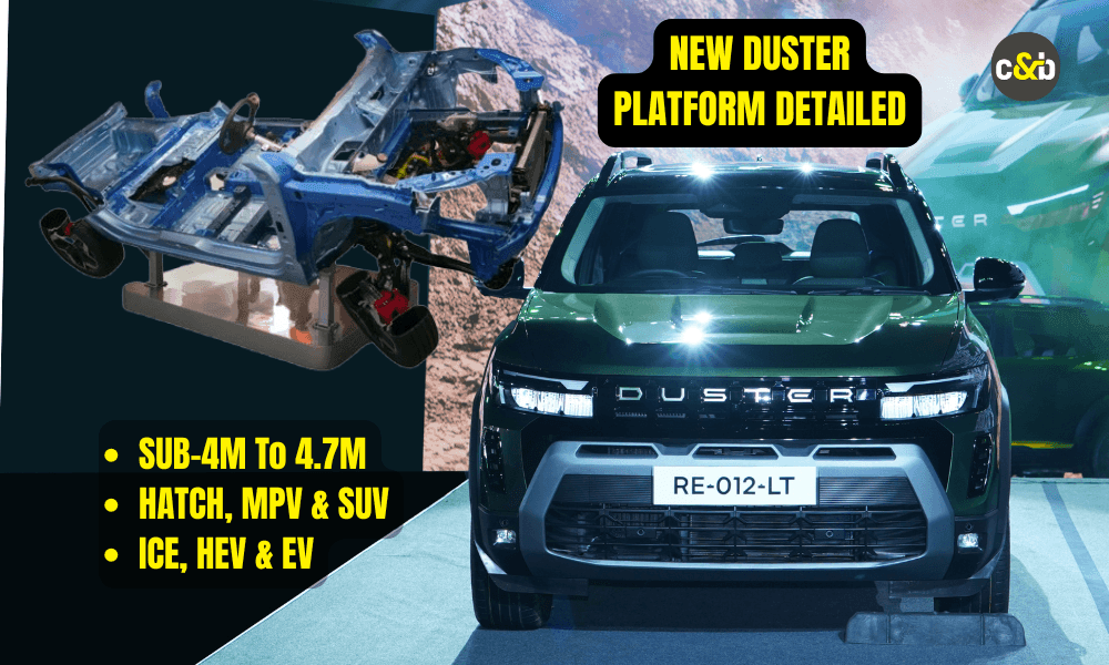 New Renault Duster’s Global Modular Platform Can Spawn Nexon Rival, Sedans, MPVs & More New Renault Duster’s Global Modular Platform Can Spawn Nexon Rival, Sedans, MPVs & More